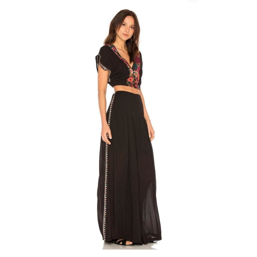 Size XS Free People Santoshi Wide-Leg Palazzo Pant - Picture 2 of 8